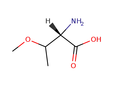 Molecular Structure of 2076-53-1 (O-methyl-L-threonine)