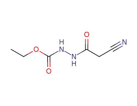 Molecular Structure of 697260-16-5 (Carbazic  acid,  3-cyanoacetyl-,  ethyl  ester  (5CI))