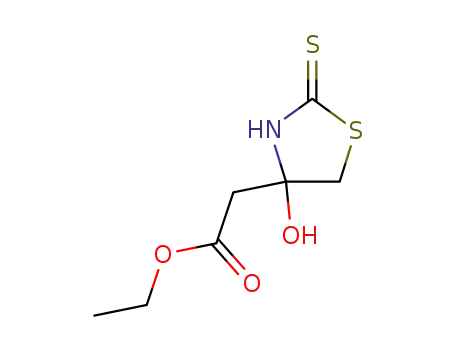 (4-hydroxy-2-thioxo-thiazolidin-4-yl)-acetic acid ethyl ester