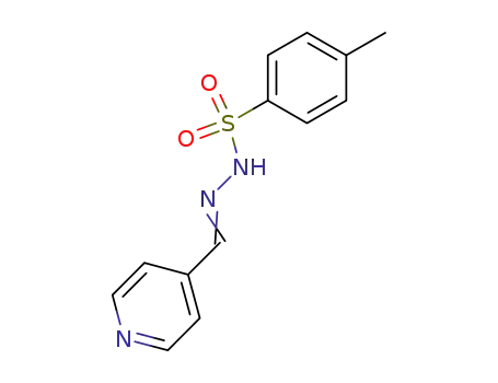 Molecular Structure of 18708-54-8 (4-methyl-N-(pyridin-4-ylmethylideneamino)benzenesulfonamide)