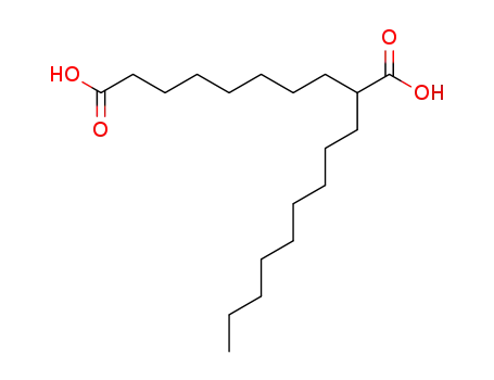 Molecular Structure of 4165-02-0 (2-nonyldecanedioic acid)