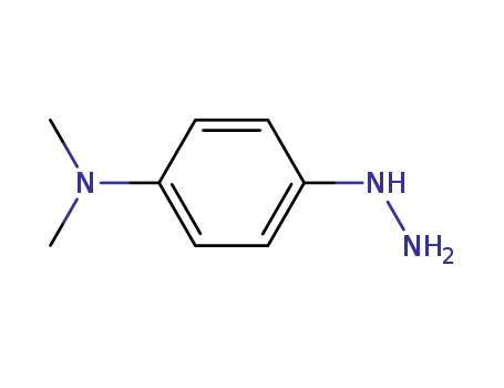 Molecular Structure of 41002-34-0 (Benzenamine, 4-hydrazino-N,N-dimethyl-)