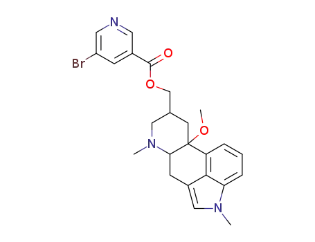 Molecular Structure of 27848-84-6 (Nicergoline)