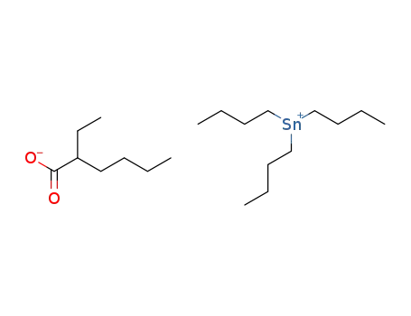 Molecular Structure of 5035-67-6 (tributyl[(2-ethylhexanoyl)oxy]stannane)