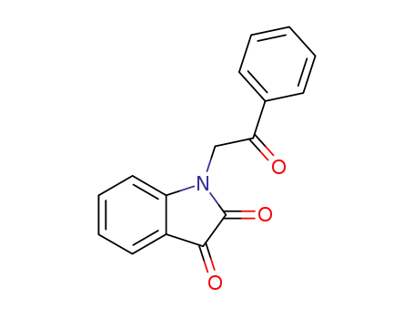 1-(2-Oxo-2-phenyl-ethyl)-1H-indole-2,3-dione