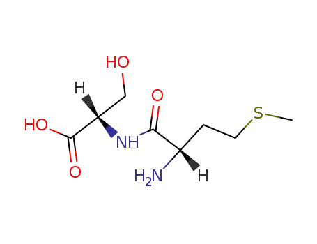 Molecular Structure of 14517-43-2 (H-MET-SER-OH)