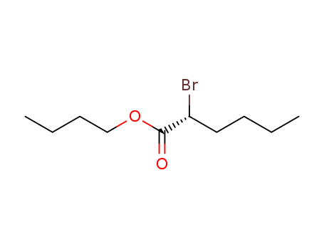 Hexanoic acid, 2-bromo-, butyl ester, (2R)-(99113-77-6)