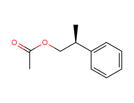 Benzeneethanol, b-methyl-, 1-acetate, (bS)-