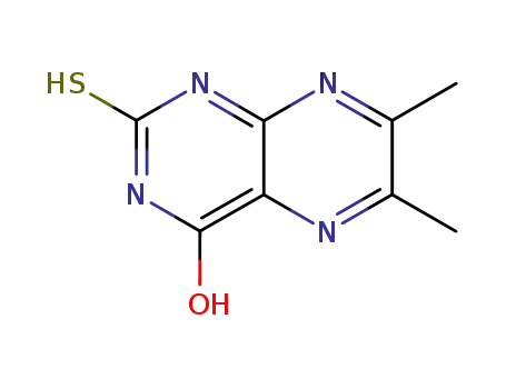 6,7-ジメチル-4-ヒドロキシ-2-メルカプトプテリジン