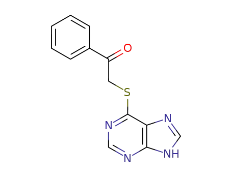 1-phenyl-2-(7H-purin-6-ylsulfanyl)ethanone
