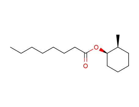 Octanoic acid (1R,2S)-2-methyl-cyclohexyl ester