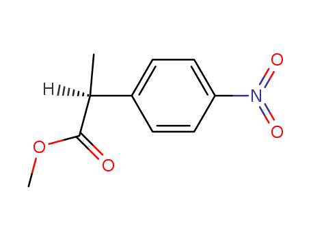Benzeneacetic acid, a-methyl-4-nitro-, methyl ester