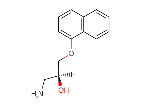 Molecular Structure of 20862-11-7 (N-desisopropylpropranolol)