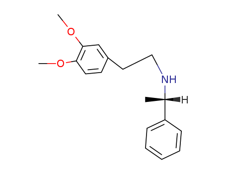 Benzeneethanamine, 3,4-dimethoxy-N-(1-phenylethyl)-, (S)-
