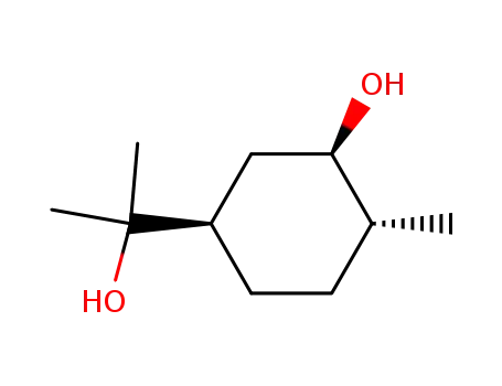 (+/-)-1<i>r</i>-Methyl-4<i>t</i>-(α-hydroxy-isopropyl)-cyclohexanol-(2<i>t</i>)