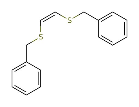 Molecular Structure of 16906-37-9 (CIS-1,2-BIS(BENZYLTHIO)ETHYLENE)