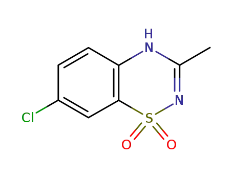 Molecular Structure of 364-98-7 (DIAZOXIDE)