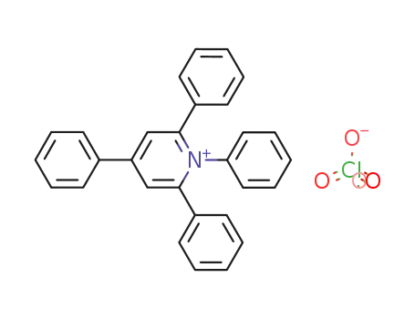Molecular Structure of 25506-69-8 (Pyridinium, 1,2,4,6-tetraphenyl-, perchlorate)