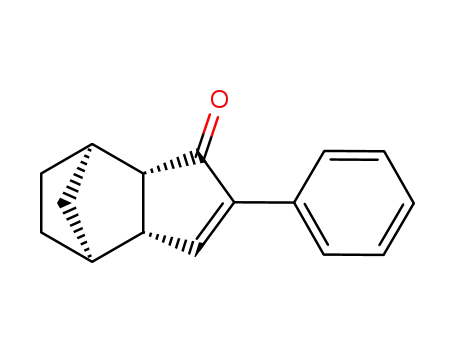 Molecular Structure of 122986-90-7 ((3aSR,4SR,7RS,7aSR)-3a,4,5,6,7,7a-hexahydro-2-phenyl-4,7-methano-1H-inden-1-one)