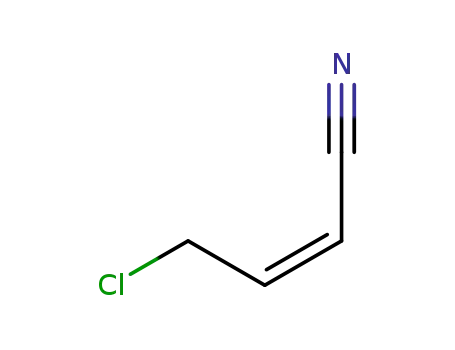 Molecular Structure of 20592-22-7 ((2Z)-4-chlorobut-2-enenitrile)