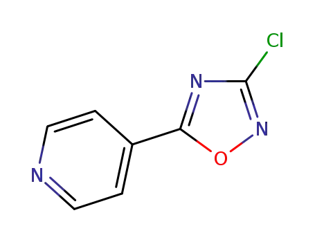 3-chloro-5-(4-pyridyl)-1,2,4-oxadiazole