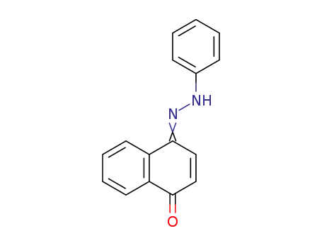 Molecular Structure of 19059-71-3 (1,4-Naphthalenedione, mono(phenylhydrazone))