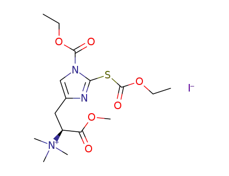 N(Im)-Ethoxycarbonyl-S-ethoxycarbonyl L-Ergothioneine Methyl Ester Iodide