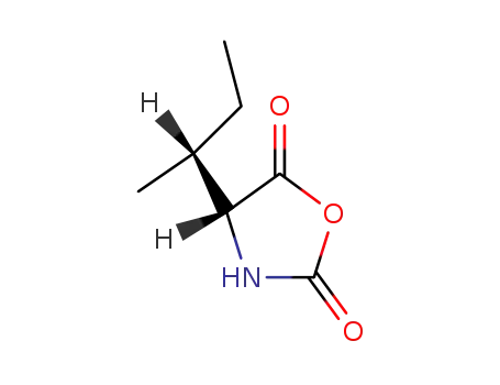 Molecular Structure of 45895-88-3 ((S)-4-(SEC-BUTYL)OXAZOLIDINE-2,5-DIONE)