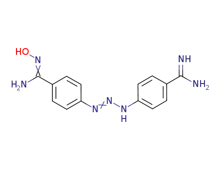 Molecular Structure of 1093268-26-8 (diminazene monoamidoxime)