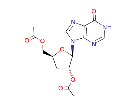 Molecular Structure of 204978-87-0 (Inosine, 3'-deoxy-, 2',5'-diacetate)