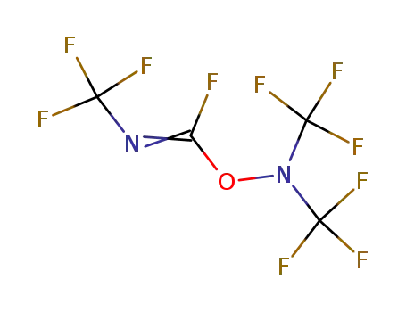 Molecular Structure of 38592-11-9 (perfluoro-<1-(dimethylamino-oxy)-2-azapropene>)