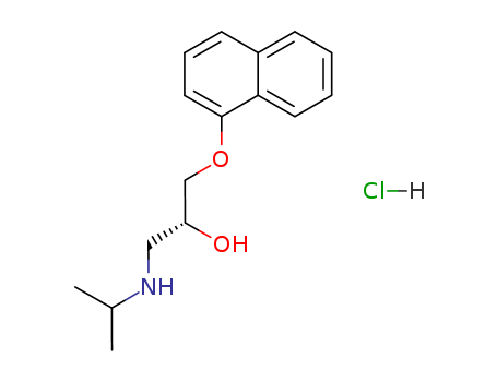 2-Propanol,1-[(1-methylethyl)amino]-3-(1-naphthalenyloxy)-, hydrochloride (1:1), (2R)-