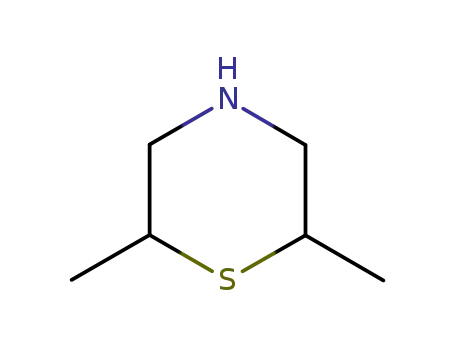 Molecular Structure of 53651-62-0 (2,6-dimethylthiomorpholine)