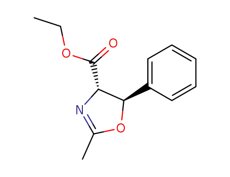 (4<i>S</i>)-2-methyl-5<i>t</i>-phenyl-4,5-dihydro-oxazole-4<i>r</i>-carboxylic acid ethyl ester