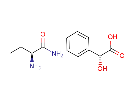 Molecular Structure of 945472-53-7 ((S)-2-aminobutyramide D-mandelic acid salt)