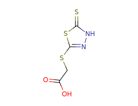 2-[(5-mercapto-1,3,4-thiadiazol-2-yl)thio]acetic acid