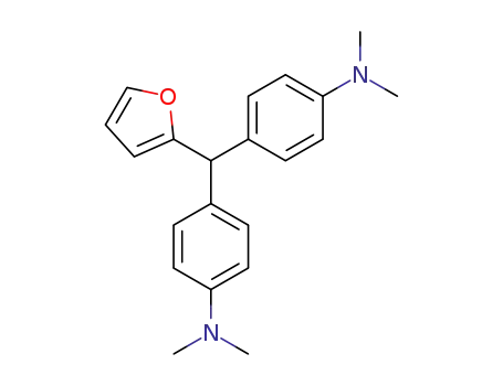 Molecular Structure of 57751-98-1 (4,4'-(2-furylmethylene)bis[N,N-dimethylaniline])