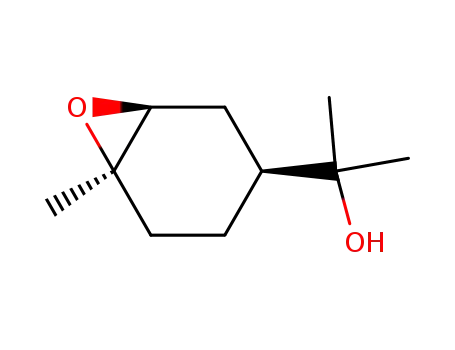 Molecular Structure of 57761-51-0 ([1S-(1alpha,3beta,6alpha)]-alpha,alpha,6-trimethyl-7-oxabicyclo[4.1.0]heptane-3-methanol)