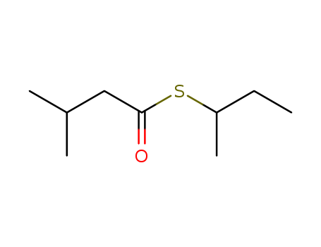 sec-Butyl 3-methylbutanethioate 2432-91-9