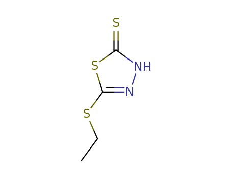 1,3,4-Thiadiazole-2(3H)-thione,5-(ethylthio)-(37147-15-2)