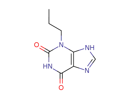 Molecular Structure of 41078-02-8 (ENPROFYLLINE)