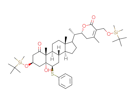 C<sub>46</sub>H<sub>74</sub>O<sub>6</sub>SSi<sub>2</sub>