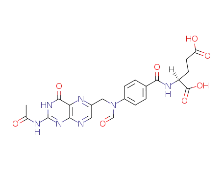 <i>N</i>-(<i>N</i><sup>2</sup>-acetyl-10-formyl-pteroyl)-L-glutamic acid
