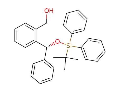 {2-[(<i>tert</i>-butyl-diphenyl-silanyloxy)-phenyl-methyl]-phenyl}-methanol
