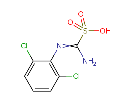 Methanesulfonicacid, 1-[(2,6-dichlorophenyl)amino]-1-imino-
