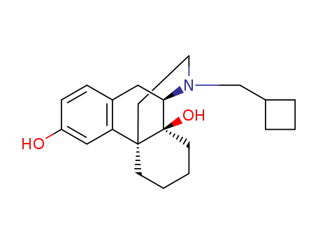 Molecular Structure of 58115-67-6 (d-N-Cyclobutylmethyl-3,14-dihydroxymorphinan)
