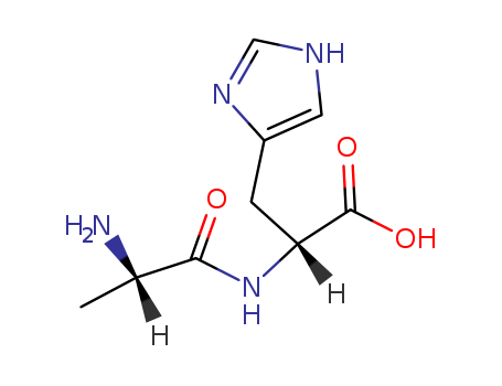D-Histidine,N-L-alanyl- (9CI) cas  57448-85-8