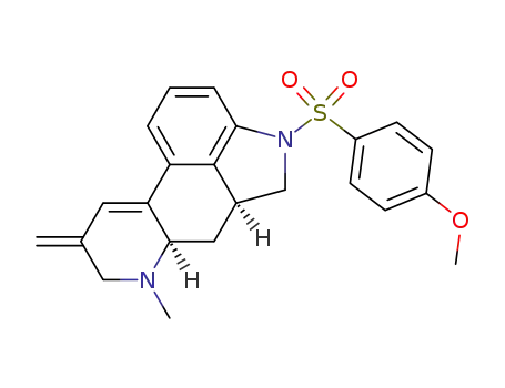 (3β)-9,10-Didehydro-2,3-dihydro-1-<(4-methoxyphenyl)sulfonyl>-6-methyl-8-methyleneergoline