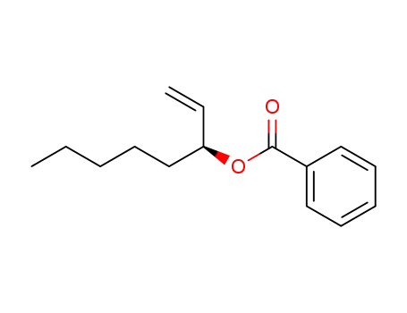 Molecular Structure of 191109-68-9 ((S)-oct-1-en-3-yl benzoate)