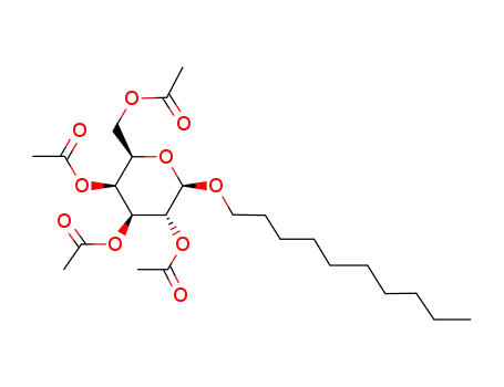 n-decyl 2,3,4,6-tetra-O-acetyl-β-D-glucopyranoside